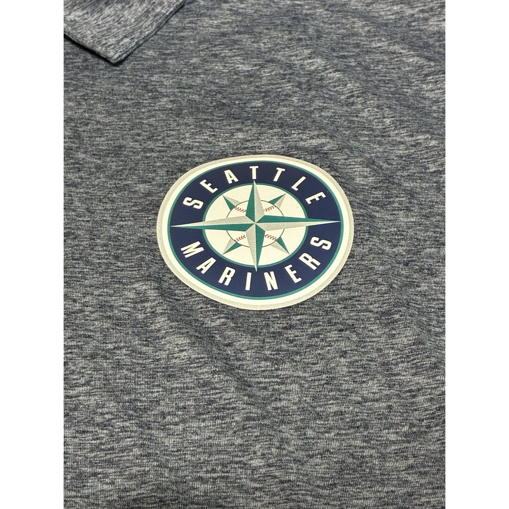 Seattle Mariners Men's Polo Shirt Genuine MLB Merchandise, Size XL. Great Shape!